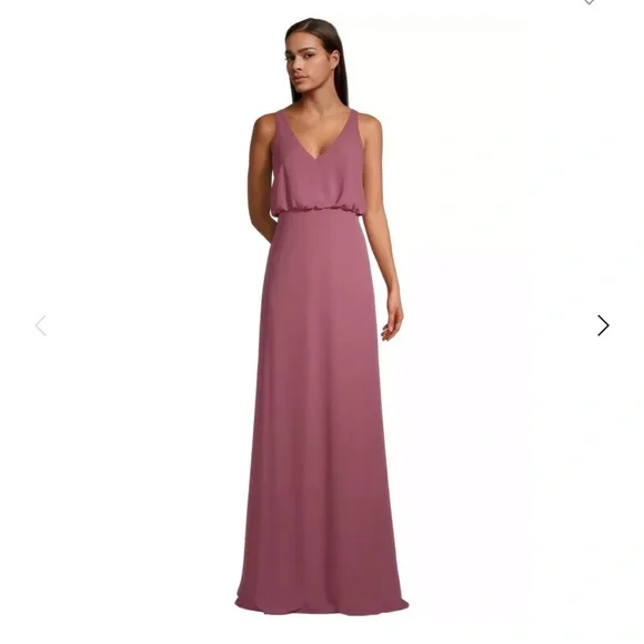 bridesmaid dresses rosewood Velvet Mermaid Split Bridesmaid Dresses Off Shoulder main image 0